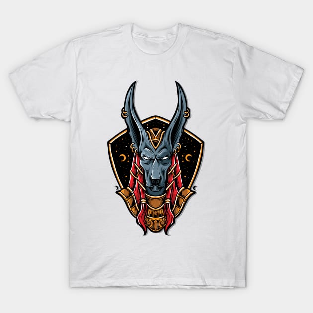 Pharaoh Great Dane T-Shirt by Printaha